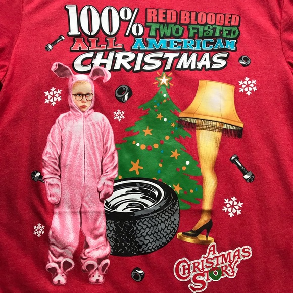 A Christmas Story Graphic Tee NWOT - Size Large - Picture 2 of 8